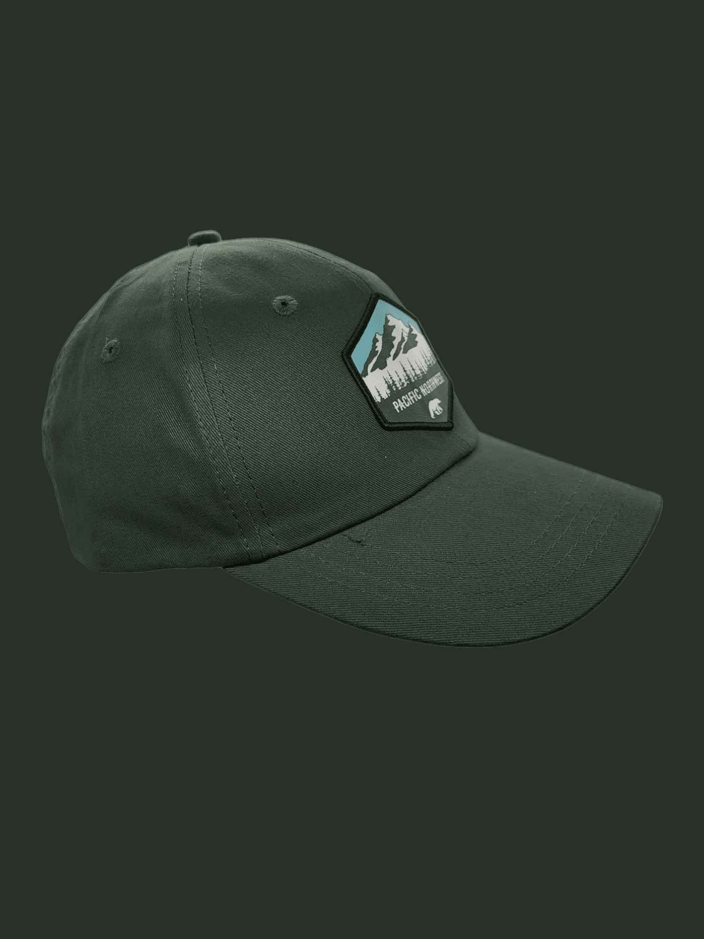 Pacific Northwest Low Profile Dad Hat | PNW Hiking Baseball Cap for Oregon, Washington, Idaho