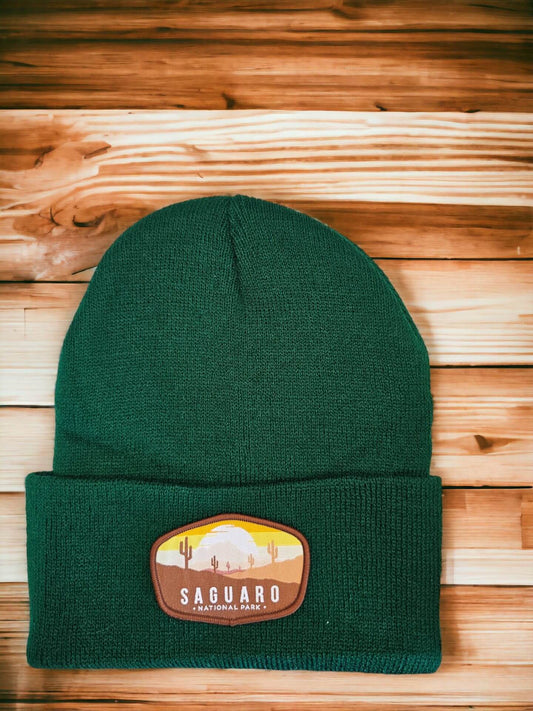 Saguaro National Park Beanie with Patch image 1