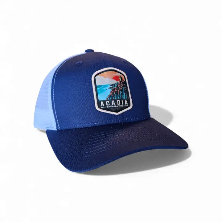 Acadia National Park Trucker Hat | Maine Hiking Cap