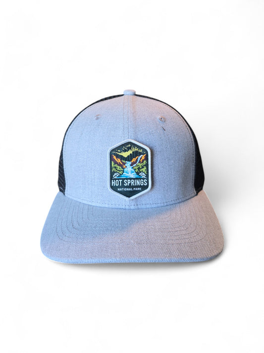 Hot Springs Trucker Hat with National Park Patch