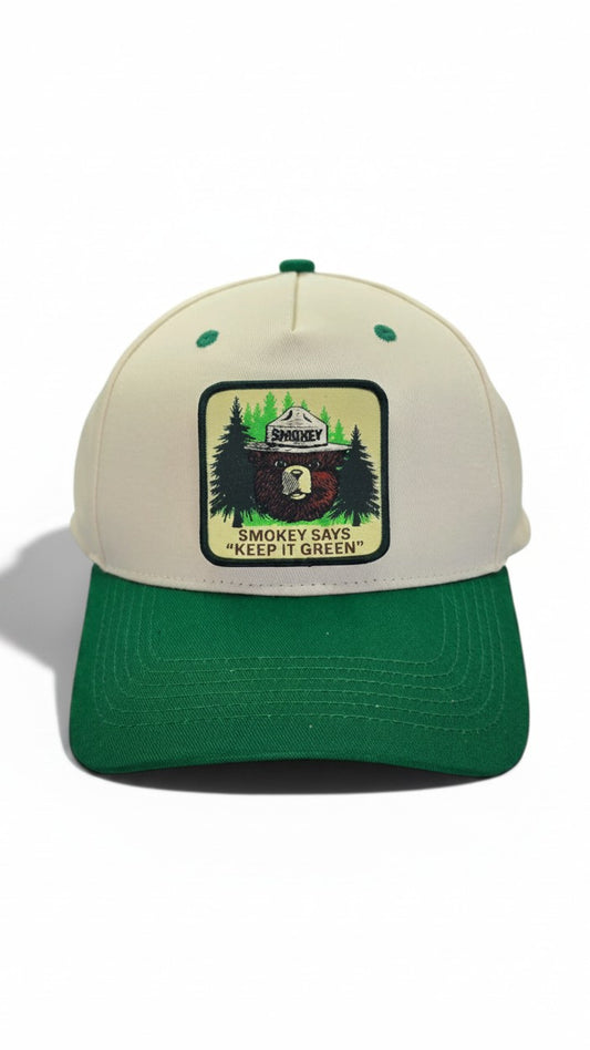 Wildfire Bear Keep It Green Two-Tone Forest Hat