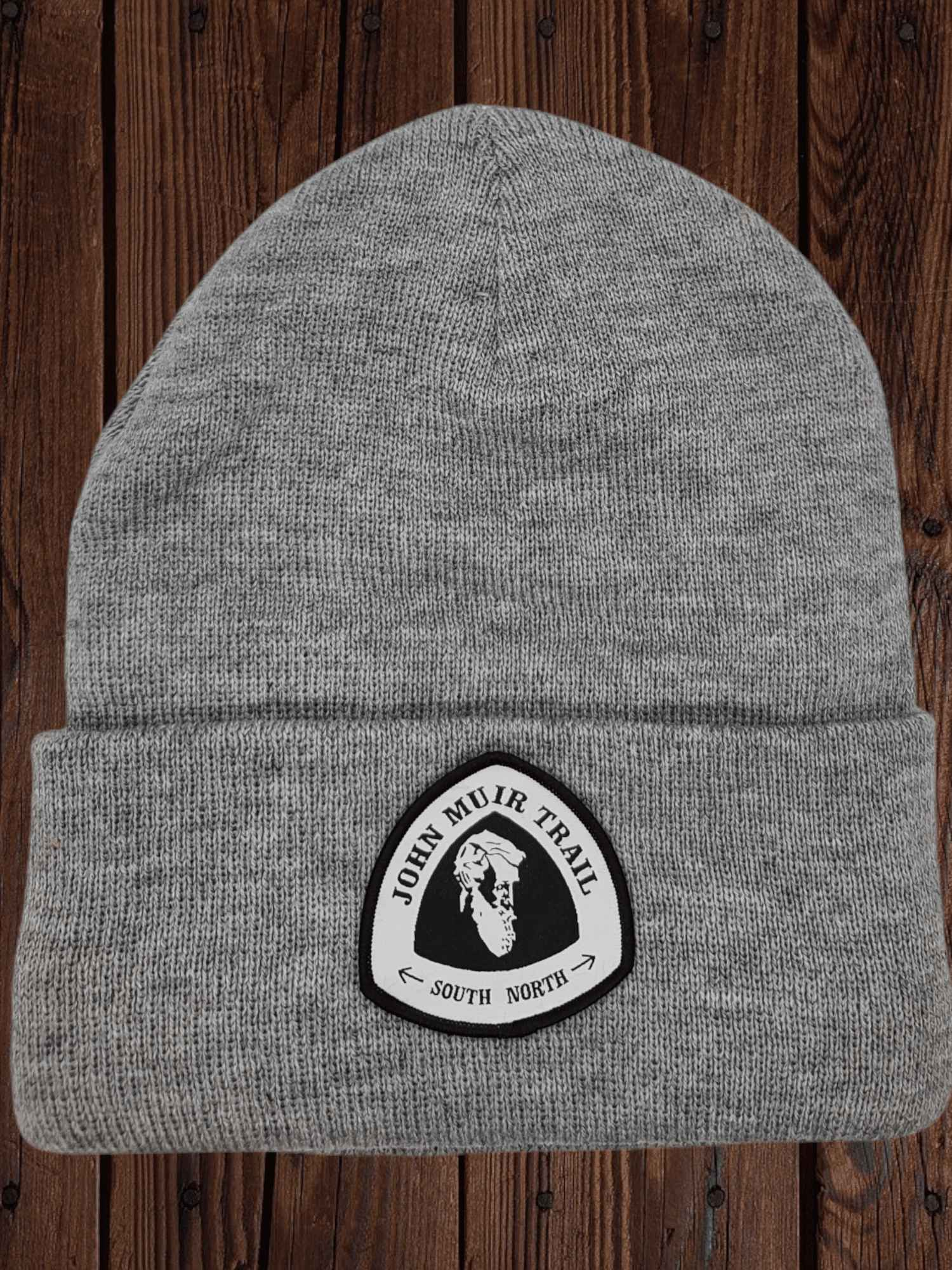 John Muir Trail Beanie – JMT Patch Hat