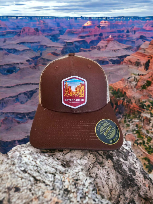 Bryce Canyon National Park Trucker Hat - Stylish Utah Snapback Cap for Nature Lovers & Outdoor Enthusiasts image 1