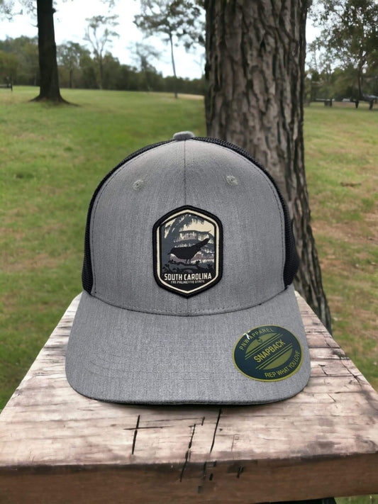 Palmetto State Casual Mesh Hat Unisex Gift image 1