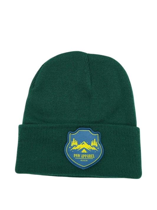 Pacific Northwest Beanie – Adventure Patch Cap image 0