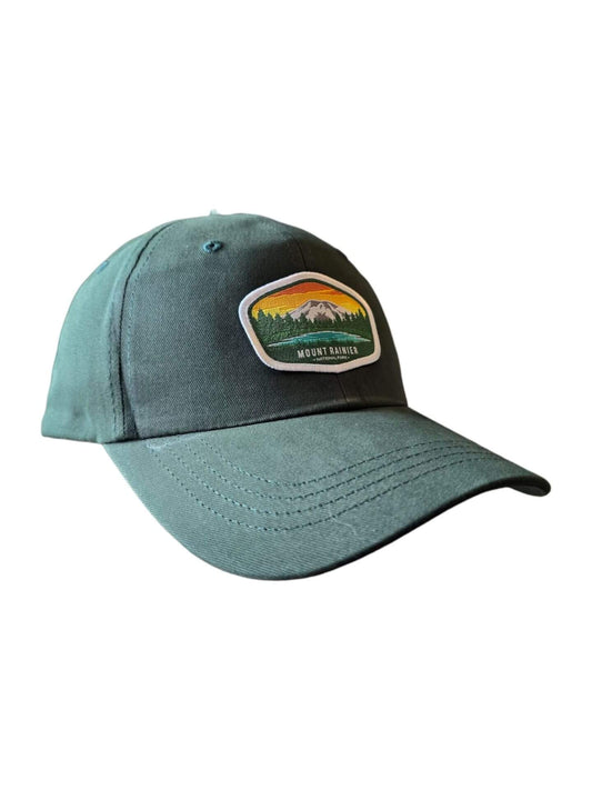 Mount Rainier National Park Baseball Cap - Outdoor Adventure Souvenir Hiking Dad Hat Gift image 1