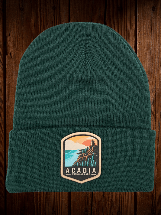 Acadia Beanie with Patch image 1