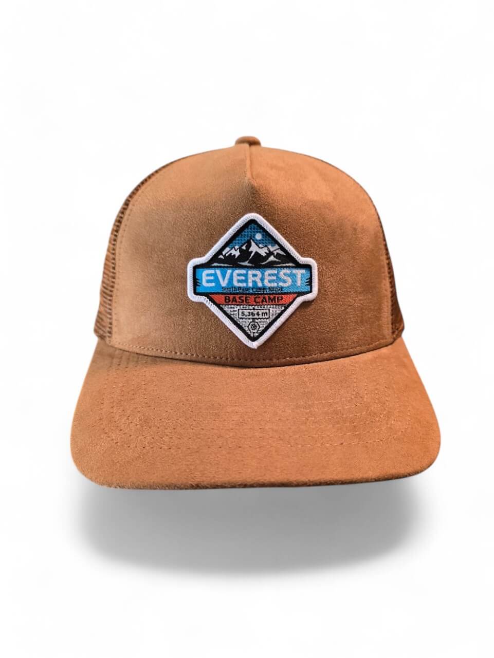 Everest Suede Trucker Hat | Mountain Adventure Cap image 0
