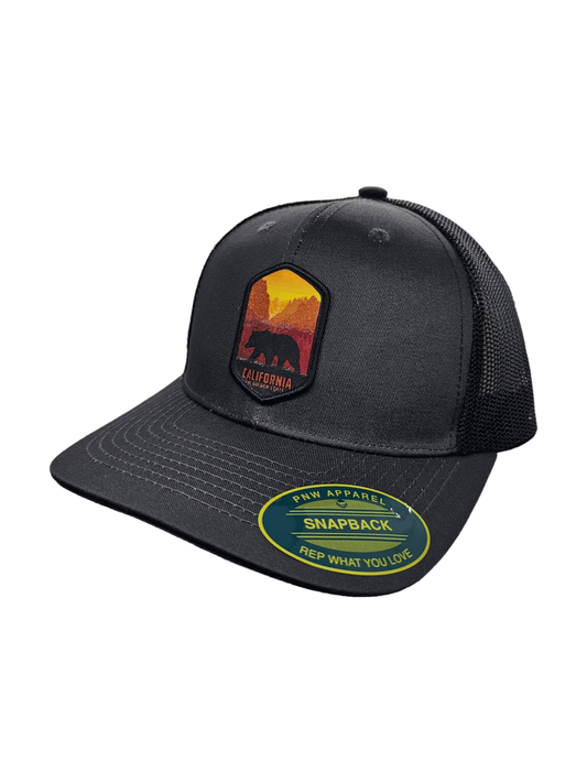 Cali Mesh Back Trucker Baseball Cap with Patch image 2