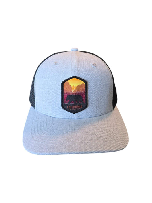Cali Mesh Back Trucker Baseball Cap with Patch image 0