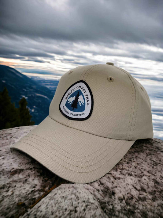 Pacific Crest Trail Dad Hat - Embroidered PCT Hiking Cap for Outdoor Enthusiasts
