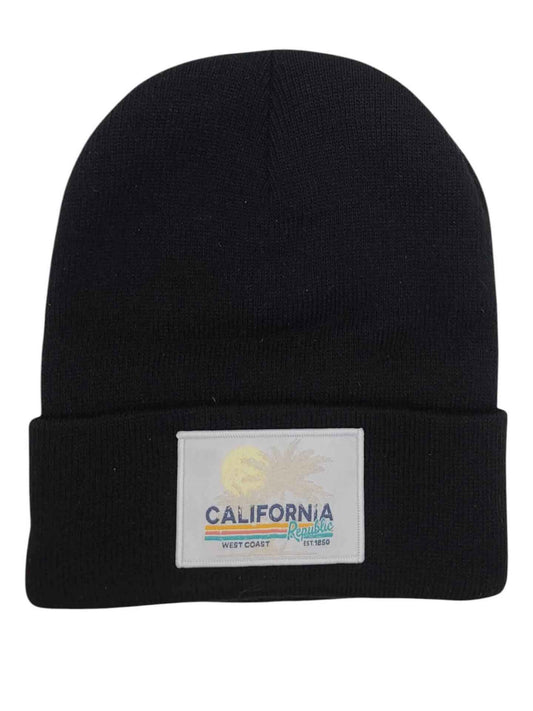 California Republic Beanie – West Coast Patch Hat