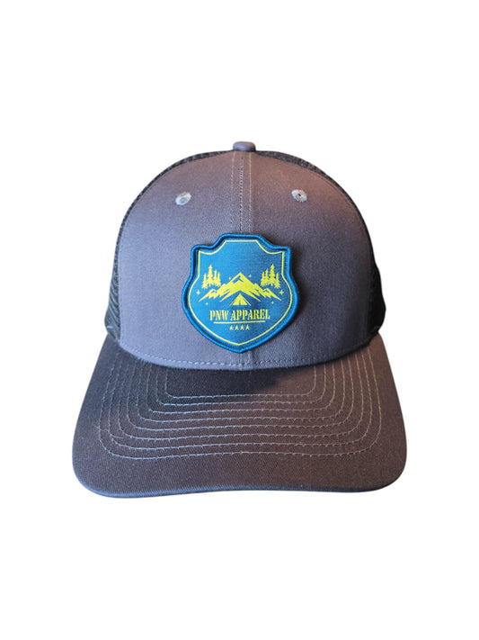 Pacific Northwest Hat - Stylish Patch Design for Adventure Lovers