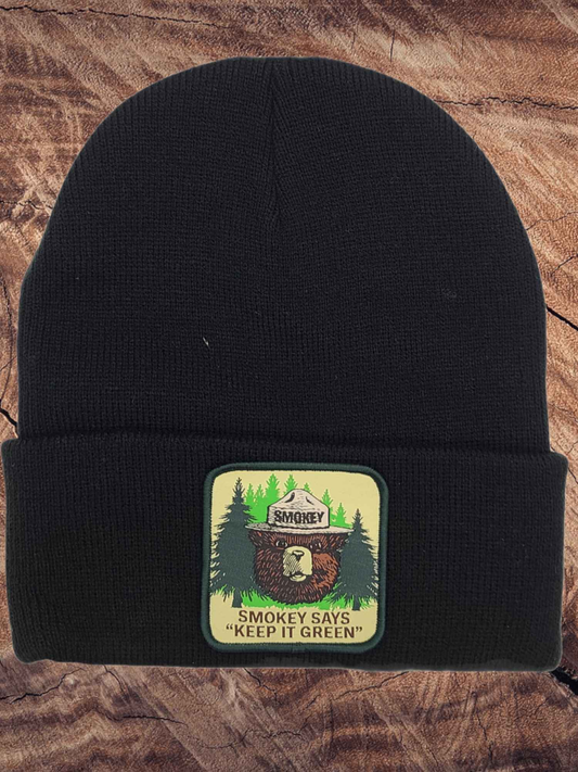 Smokey the Bear Keep it Green Beanie