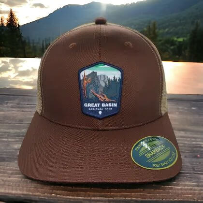 Great Basin National Park Mesh Snapback Cap for Outdoor Lovers image 1