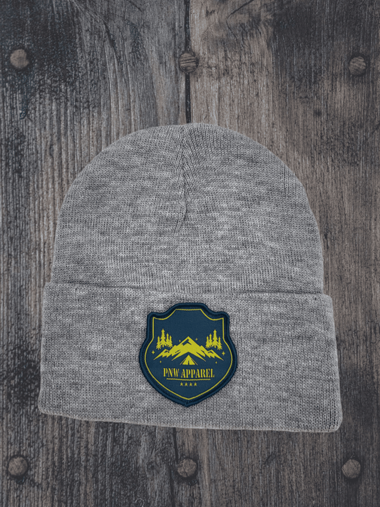 Pacific Northwest Beanie – Adventure Patch Cap image 1