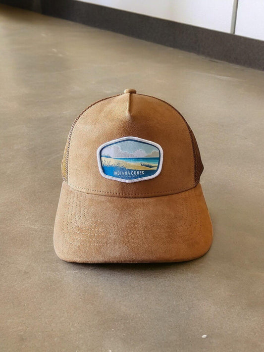 Indiana Dunes National Park Hat 5-Panel Trucker Hat image 1