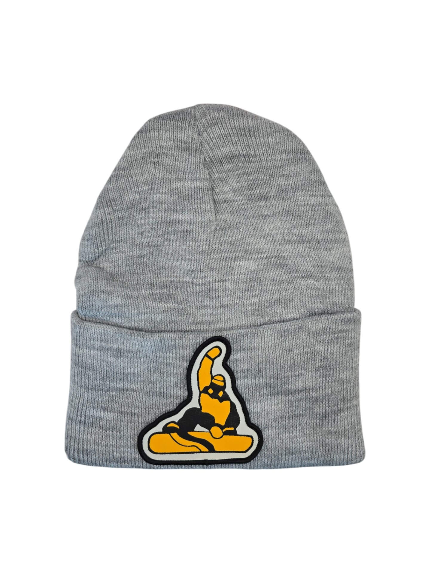 Snowboarder Beanie Cozy Winter Knit Hat for Riders - Heather image