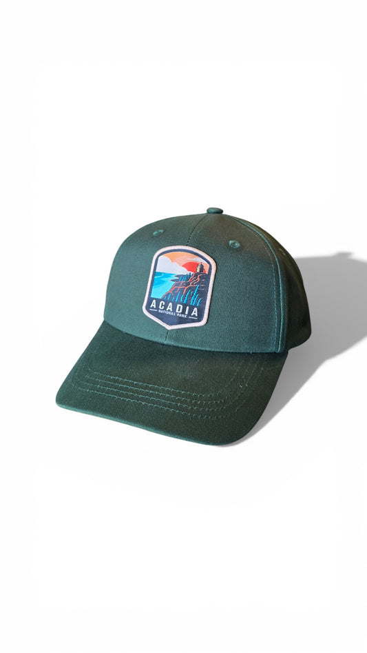 Acadia National Park Hat | Maine Cap | National Park Hiking Gear Souvenir