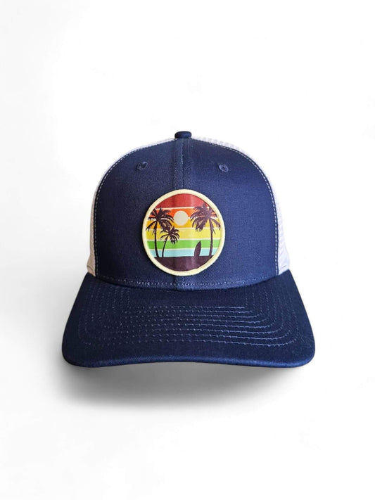 Vintage Beach Trucker Hat image 0