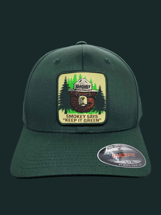 Smokey The Bear Fitted Hat