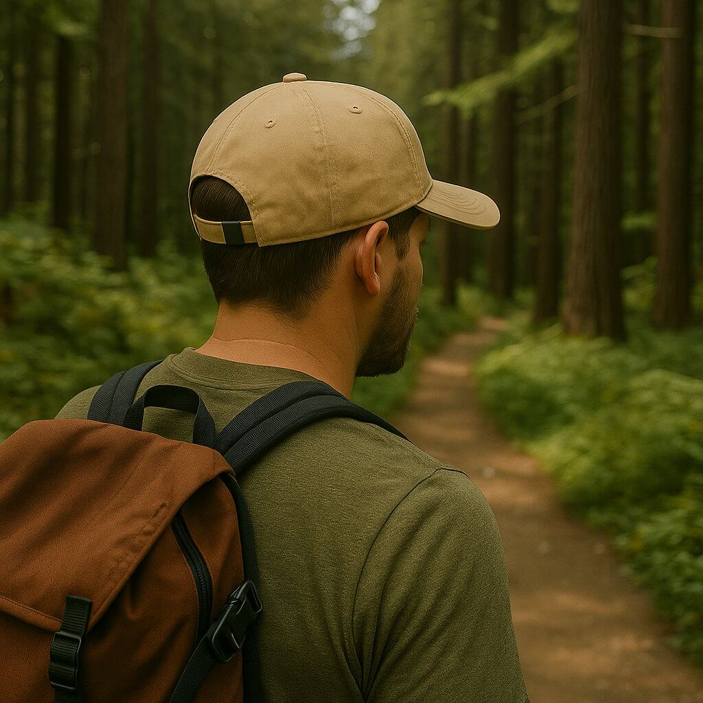 PNW National Forest Hat - Pacific Northwest Tan Baseball Cap