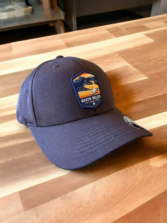 Death Valley National Park Fitted Baseball Cap | California Nevada Souvenir Flexfit Hat image 1