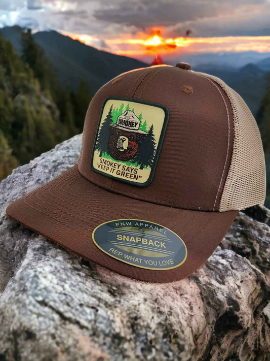 Smokey The Bear Trucker Hat