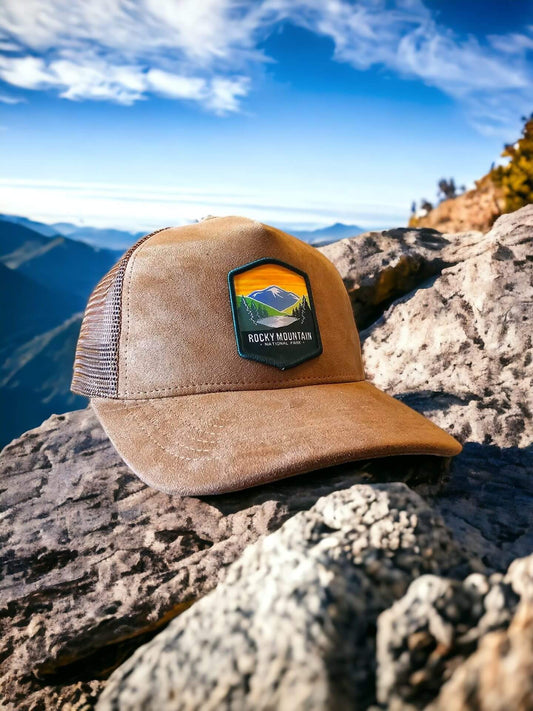 Rocky Mountain National Park Hat 5-Panel Trucker Hat image 1
