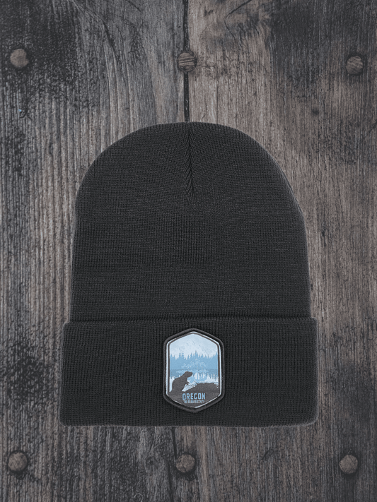 Oregon Beanie – Warm Knit Cap for Nature Lovers image 1