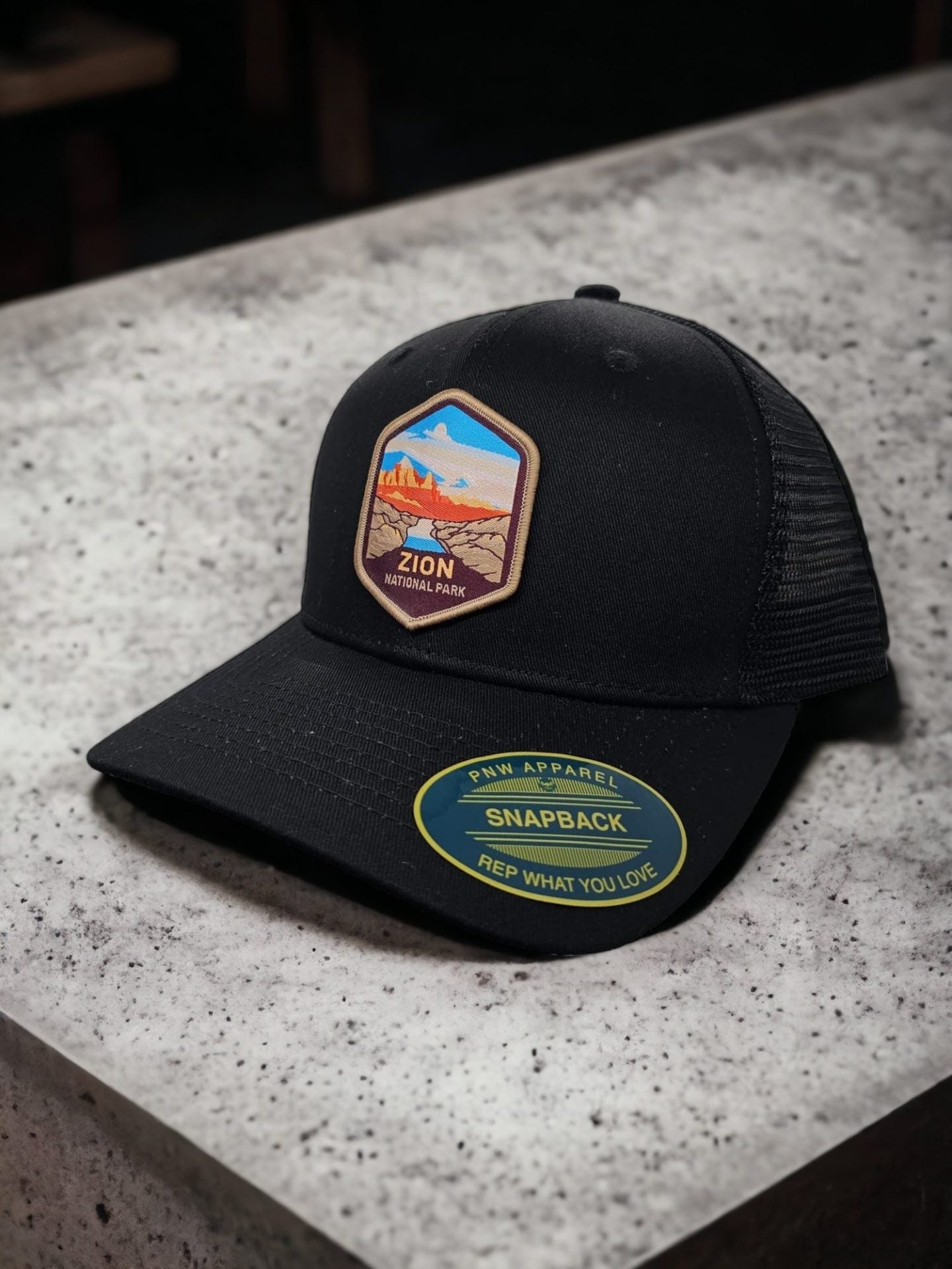 Zion National Park Trucker Hat - Stylish Zion National Park Hat for Outdoor Adventures