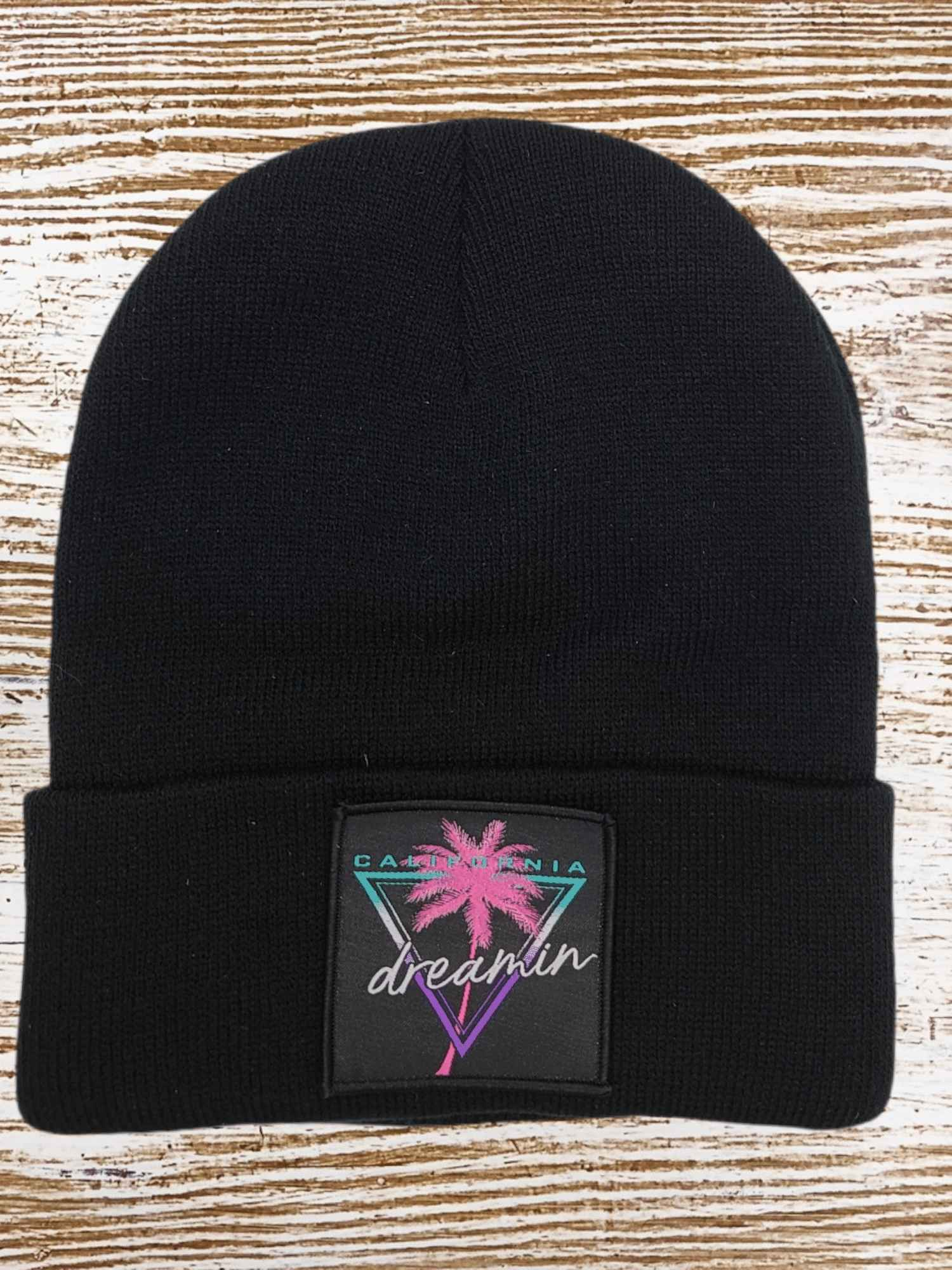 California Beanie – 90s Style Dreamin’ Patch Hat