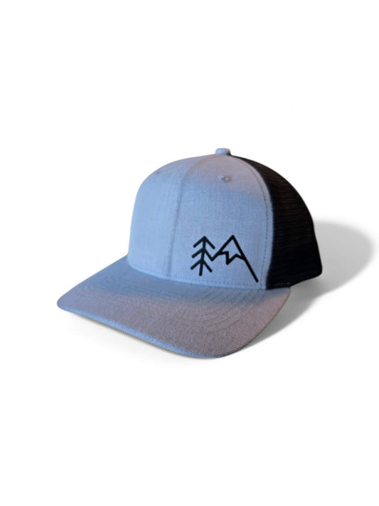 Mountain Adventure Trucker Hat - Unisex Snapback Cap image 1