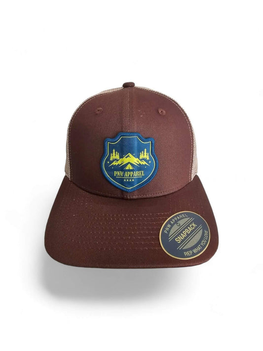 Pacific Northwest Hat with Stylish Patch Design image 0