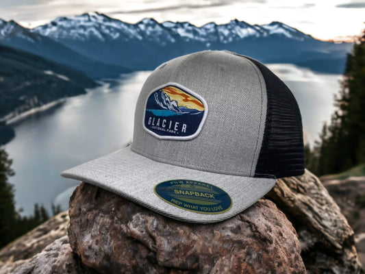 Glacier National Park Snapback Hat image 1