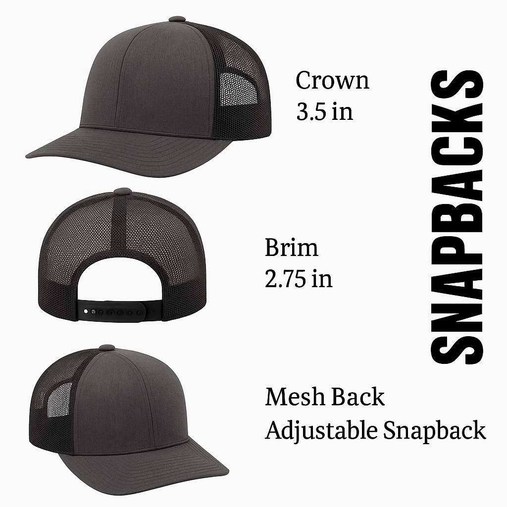 Retro Mountain Patch Vintage Trucker Hat - Adjustable Cap