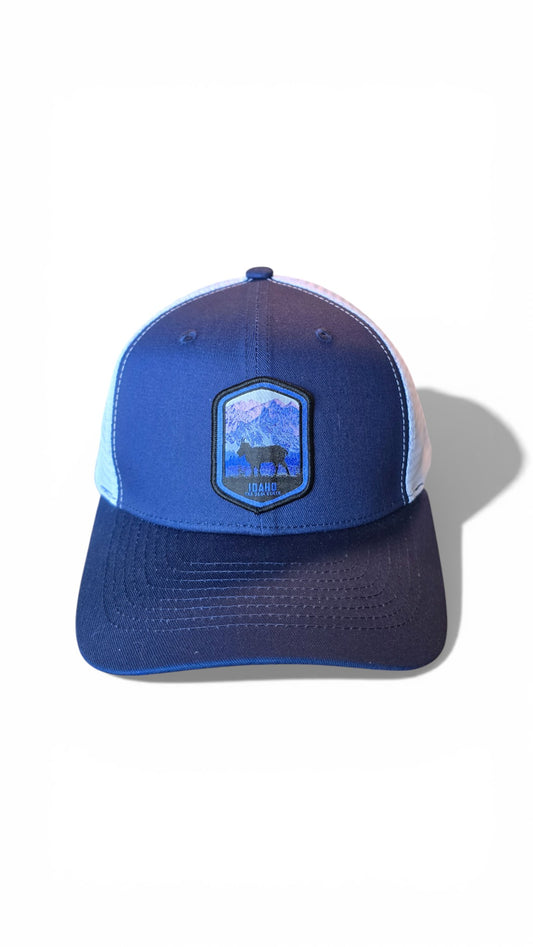 Idaho Trucker Hat Mesh Snapback Adjustable Vintage Style Cap