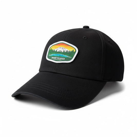 Mount Rainier National Park Baseball Cap Embroidered Dad Hat
