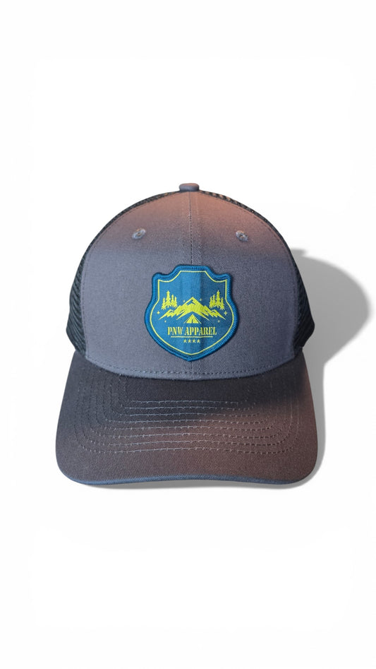 Pacific Northwest Hat | PNW Patch Design for Hiking, Camping & Adventure Lovers
