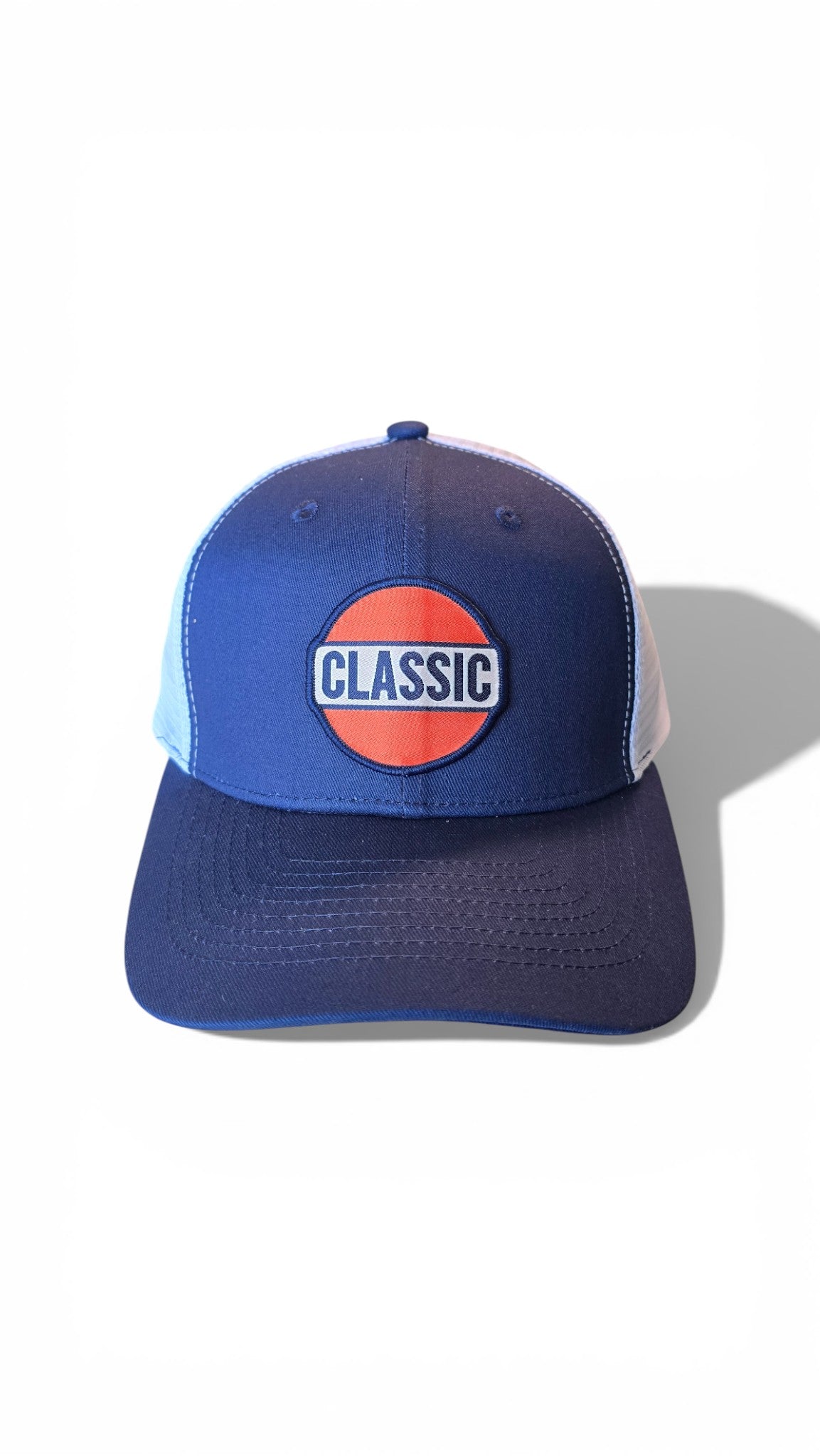 76 Vintage Retro Patch Trucker Hat - Classic Mesh Snapback