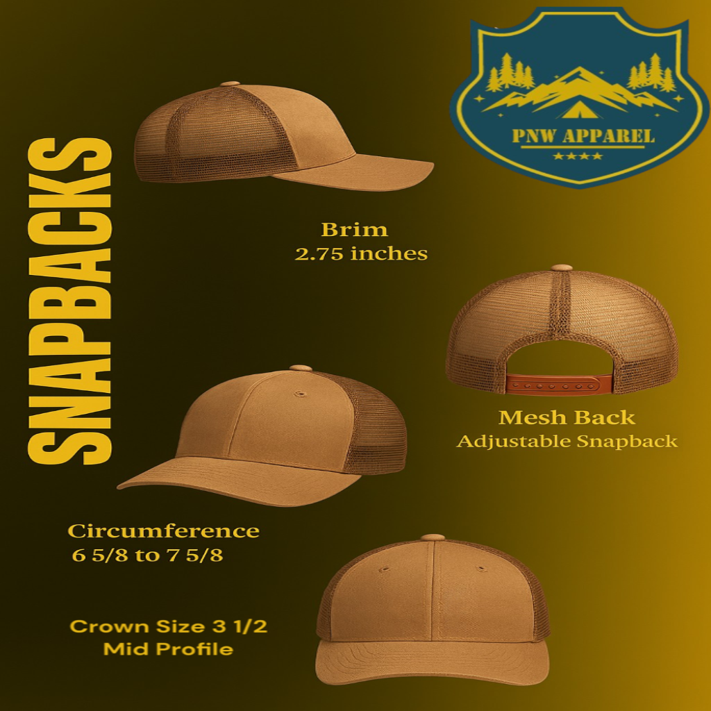 Pacific Northwest Breathable Mesh Hat