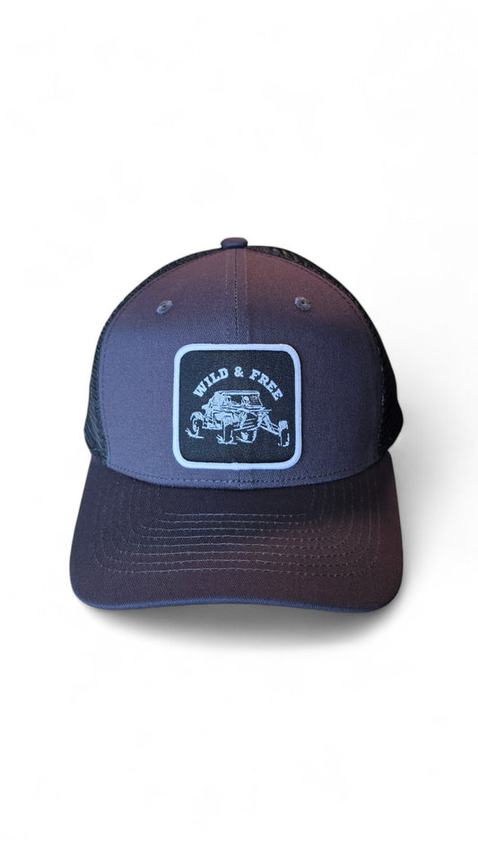 Off Road UTV ATV Mesh Snapback Hat | Wild & Free Cap