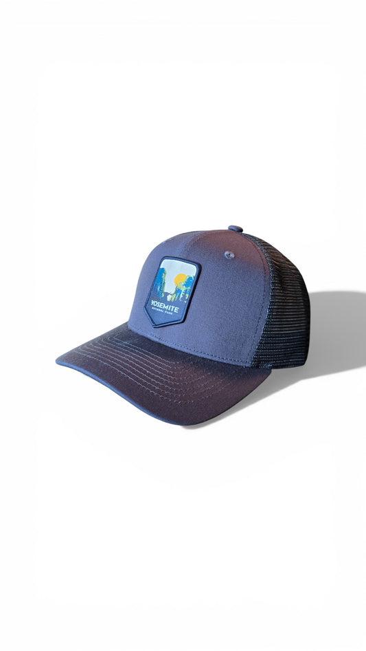 Yosemite Trucker Hat | California National Park Hat | Hiking & Camping Cap