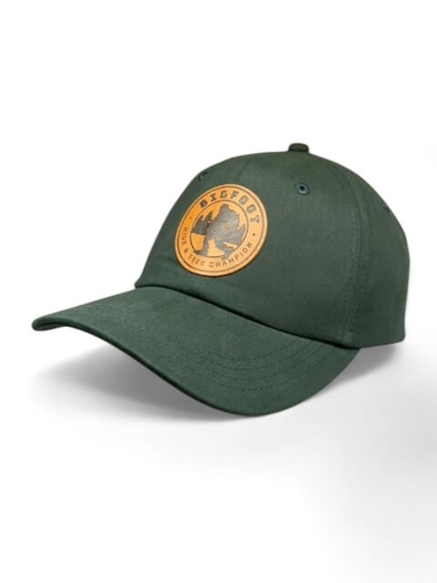 Bigfoot Leather Patch Cap | Adventure-Inspired Hat image 2