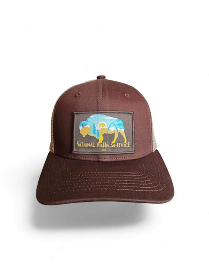 Buffalo Trucker Hat National Park Service image 0