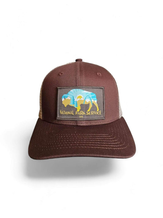 Buffalo Trucker Hat National Park Service image 0