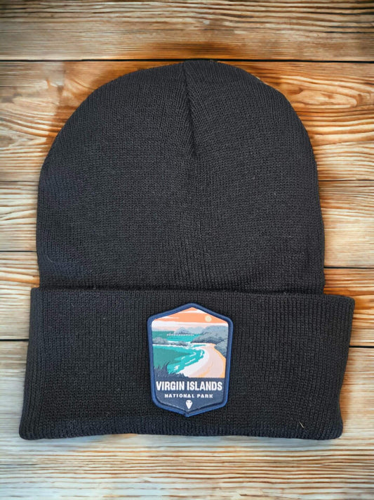 Virgin Islands Beanie with National Park Patch image 1