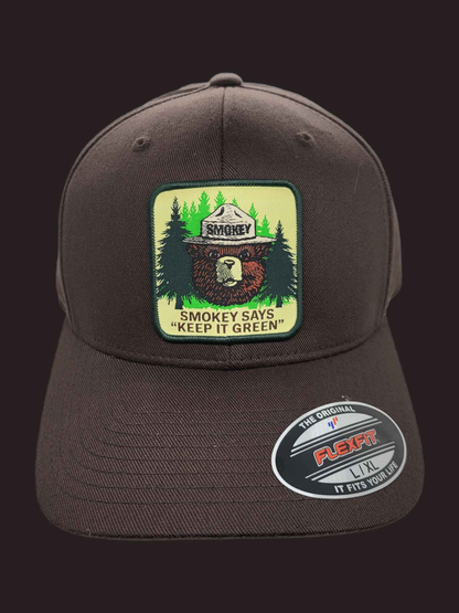 Smokey The Bear Fitted Hat