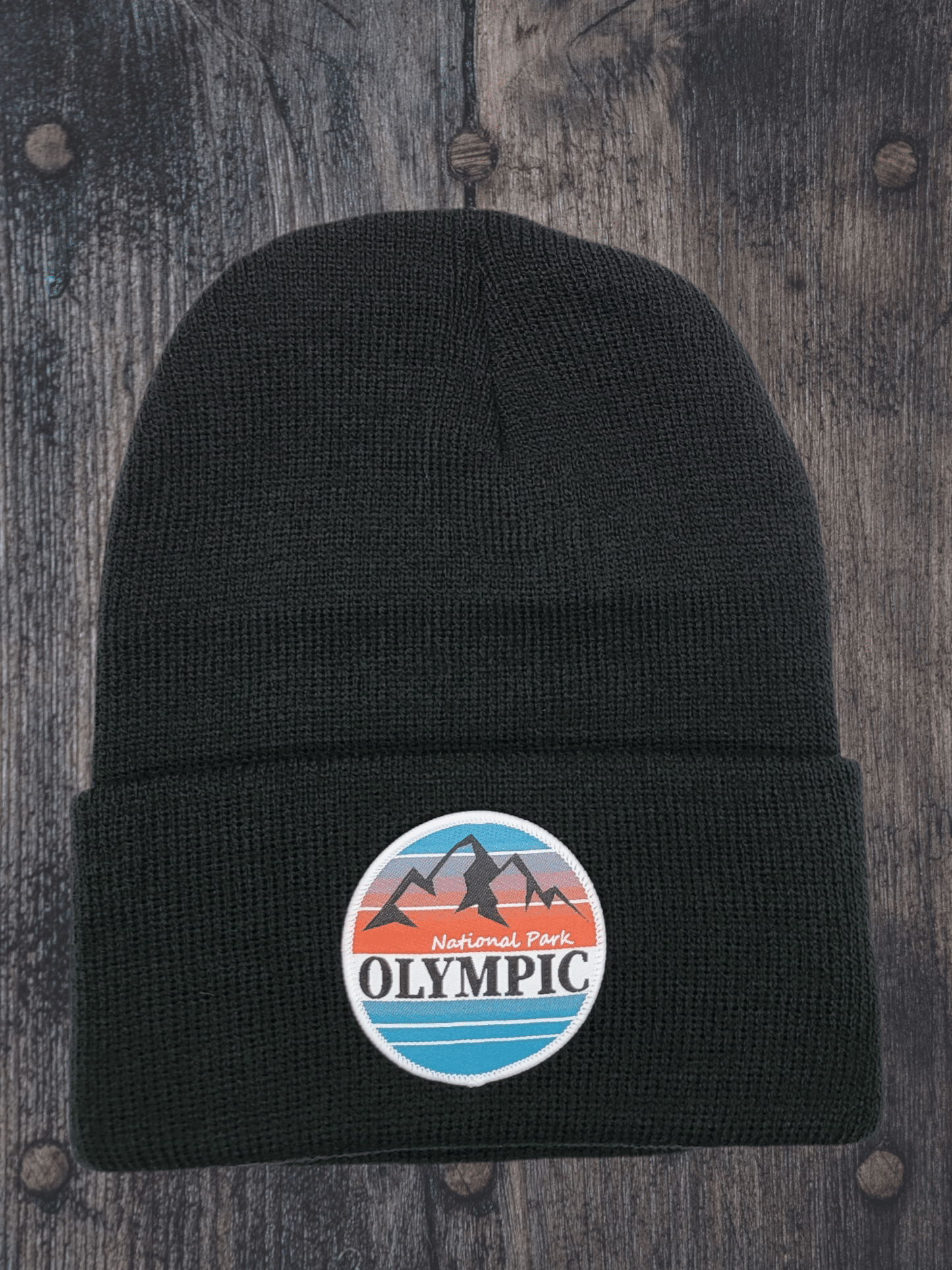 Olympic National Park Beanie - Black image