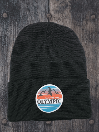 Olympic National Park Beanie - Black image